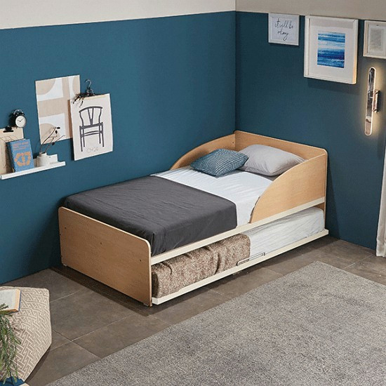 동서가구 하버드 슬라이딩 2단침대 (9존독립스프링)_이미지