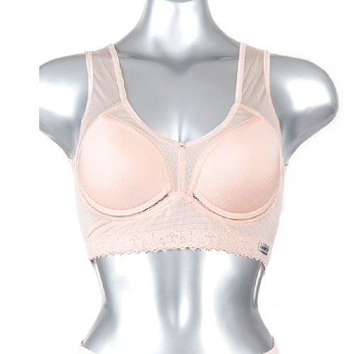 해피로  실크 인견 노와이어 몰드 브라탑 HBR3153