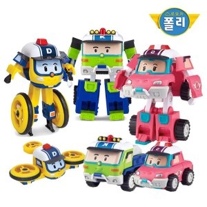  변신로봇 4인치 드로니 샌디 키튼 3종 세트
