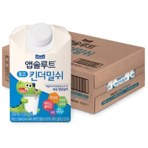 매일유업 앱솔루트 킨더밀쉬 200ml (16개)_이미지