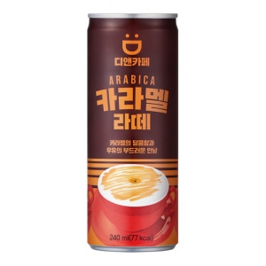동아오츠카 디앤카페 카라멜라떼 240ml (60개)