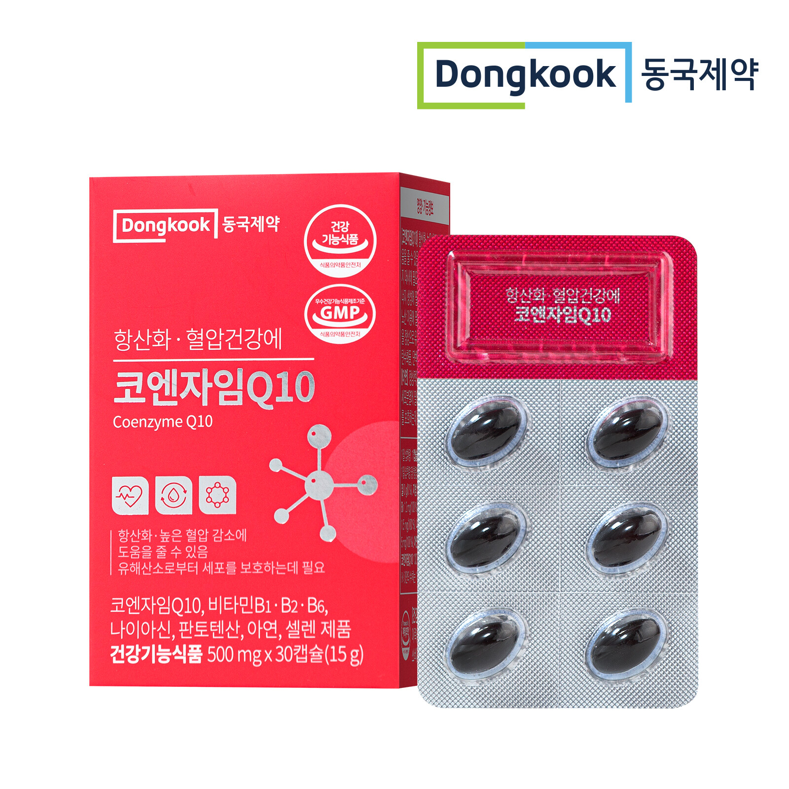 동국제약 항산화 혈압건강에 코엔자임Q10 30정 (1개)_이미지