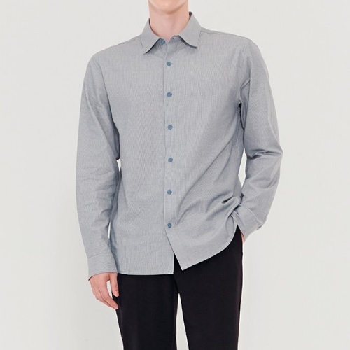 체이스컬트 남 BERK5411B0E 도비 조직 모던 셔츠_이미지