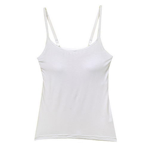 피엔알 데일리 모달 일체형 캡 끈런닝 (1매)_이미지