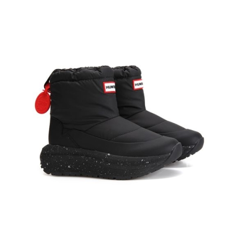 헌터 UNISEX 그립 숏 스노우부츠 블랙 UFS7100NYLBLK UFS7100NYLBLK 2819085_이미지