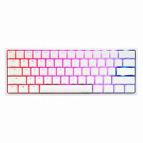 Ducky ONE 2 MINI RGB PURE WHITE PBT ���߻��� ����
