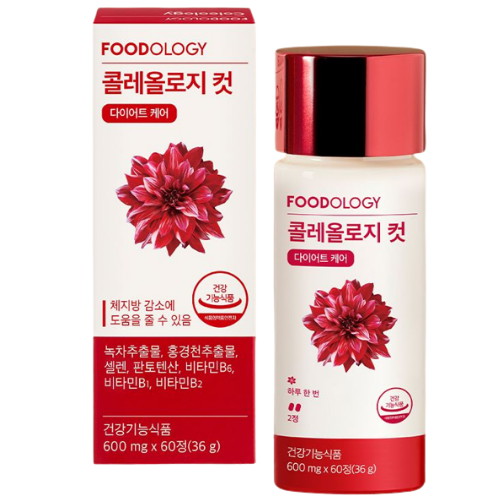 푸드올로지 콜레올로지 컷 60정 (3개)_이미지