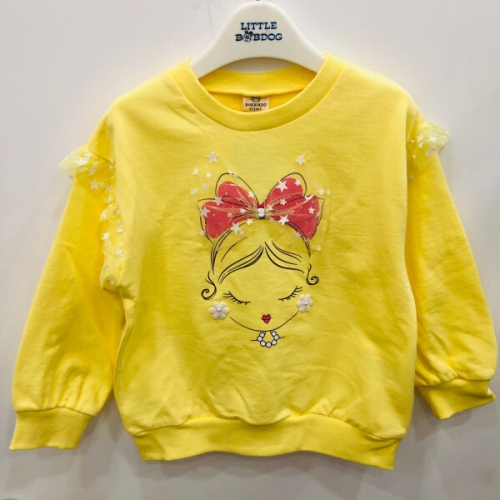 리틀밥독 별리본 티셔츠 H231MTS10_IC