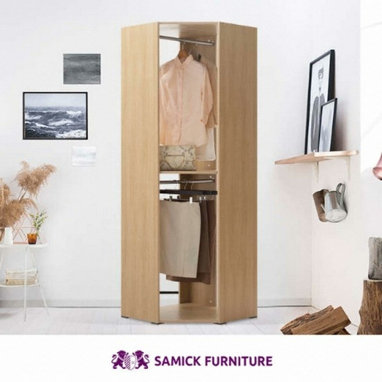 삼익가구 메이트 드레스룸 옷장 코너형 690