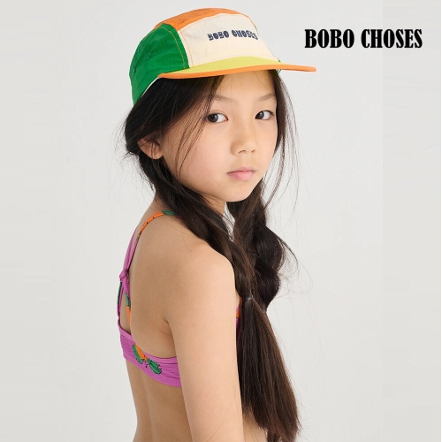 보보쇼즈 칼라블럭 테크닉 캡 모자 B126AI016_이미지