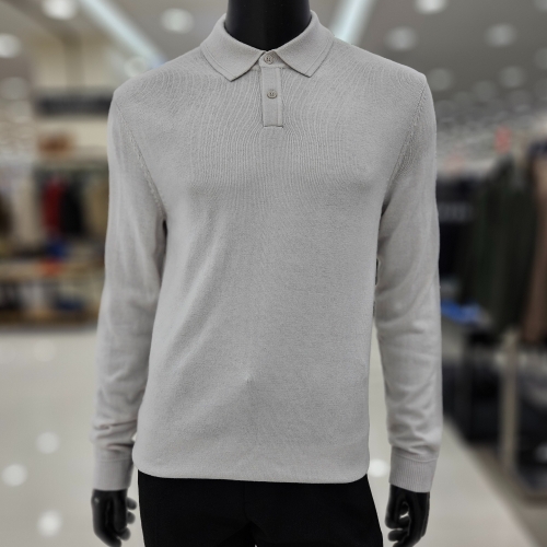 네이비 캐시미어 실크 티에리 풀오버_FJU8513