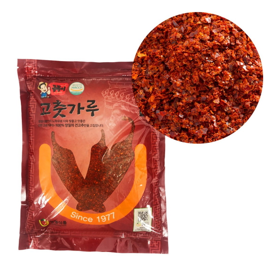 청정식품 중국산 굵은 고춧가루 1kg (1개)_이미지