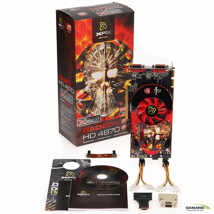 XFX 라데온 HD 4870 D5 512MB Xpert C9_이미지