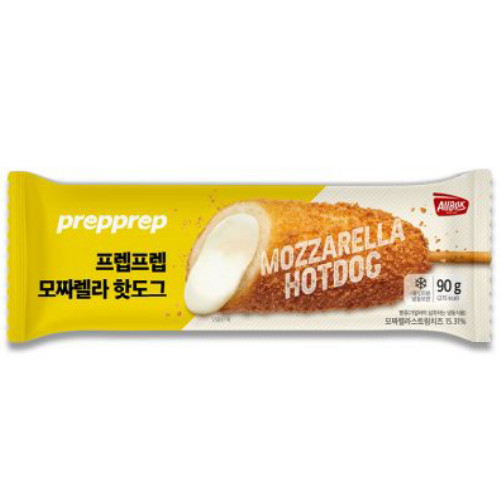 올박스 프렙프렙 모짜렐라 핫도그 90g (20개)