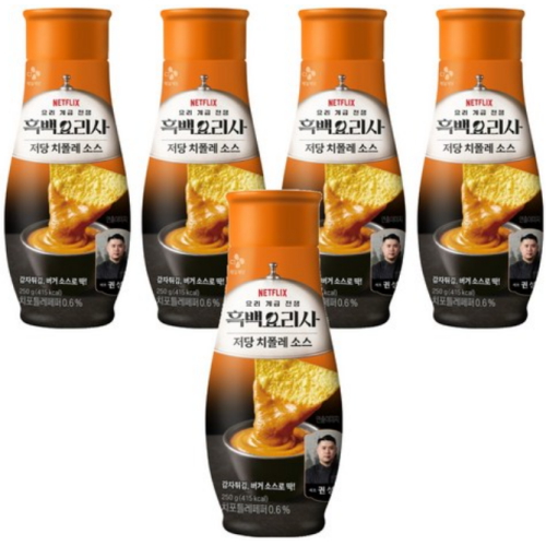 CJ제일제당 흑백요리사 저당 치폴레 소스 250g (5개)_이미지