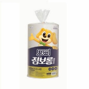 뽀삐 엠보싱 점보롤 일반형 500m (4롤)_이미지
