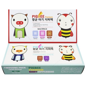항균아기지퍼백 투썸 40매