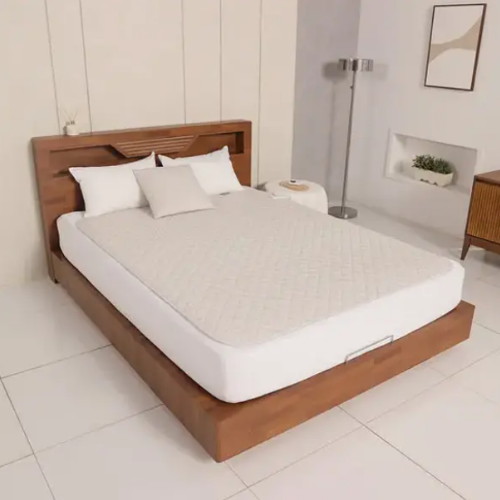 일월 애쉬 아이보리 탄소매트 (더블, 140x180cm)_이미지