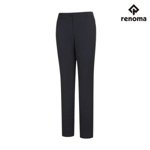 골프 여성 봄 솔리드 티 디테일 일자핏 팬츠 PTO5501