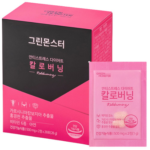 그린몬스터 안티스트레스 다이어트 칼로버닝 28포 (4개)_이미지