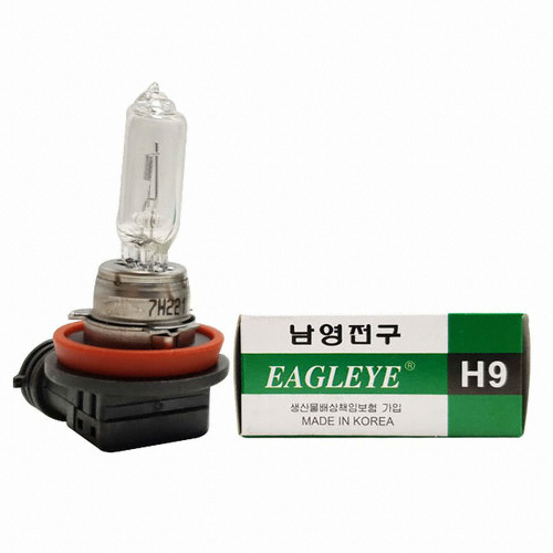 남영전구 이글아이 할로겐 전구 12V (H9, 65W)