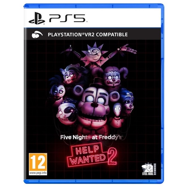 프레디의 피자가게: 헬프 원티드 유럽판 PS5, 패키지디스크_이미지