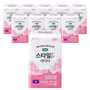 디펜드 스타일 라이너 여성용 무향 롱 28개 (10팩(280개))_이미지