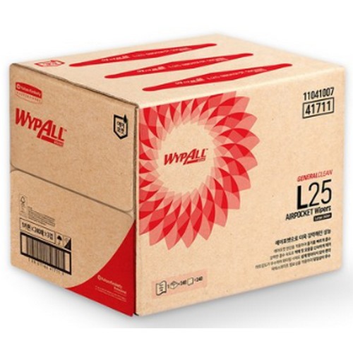 유한킴벌리 와이프올 L25 에어포켓 와이퍼 대형 (240매)