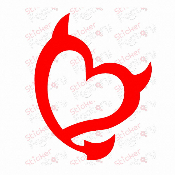 스티커팩토리 악마의 심장 스티커