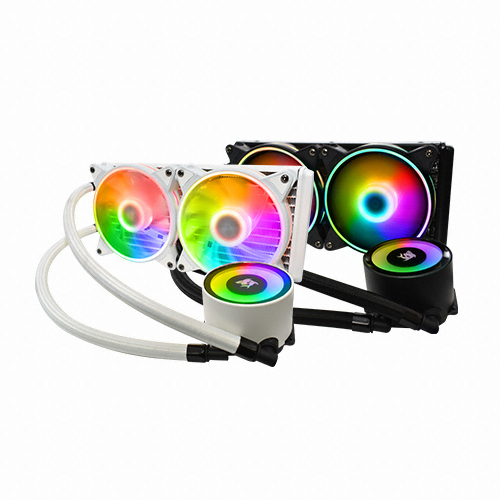샤칸 APEX240 파힐리언 RGB (화이트)