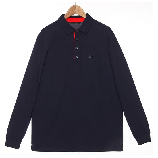 그렉노먼 긴팔 카라 티셔츠 HMG18TS103