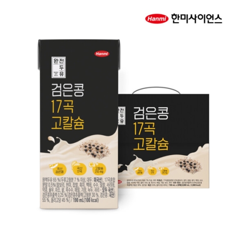 한미 완전두유 검은콩 17곡 고칼슘 190ml (20개)_이미지