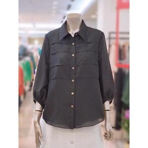 미니멈 세이브존03 카라넥 루즈핏 블라우스 AGMWCAWB716