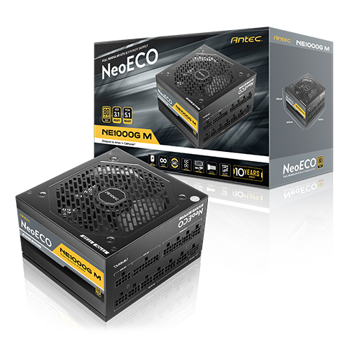 Antec NeoECO 1000W 80PLUS골드 풀모듈러 ATX3.1