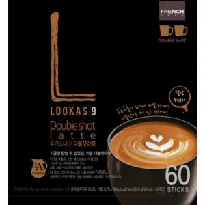 루카스나인 더블샷라떼 60개입