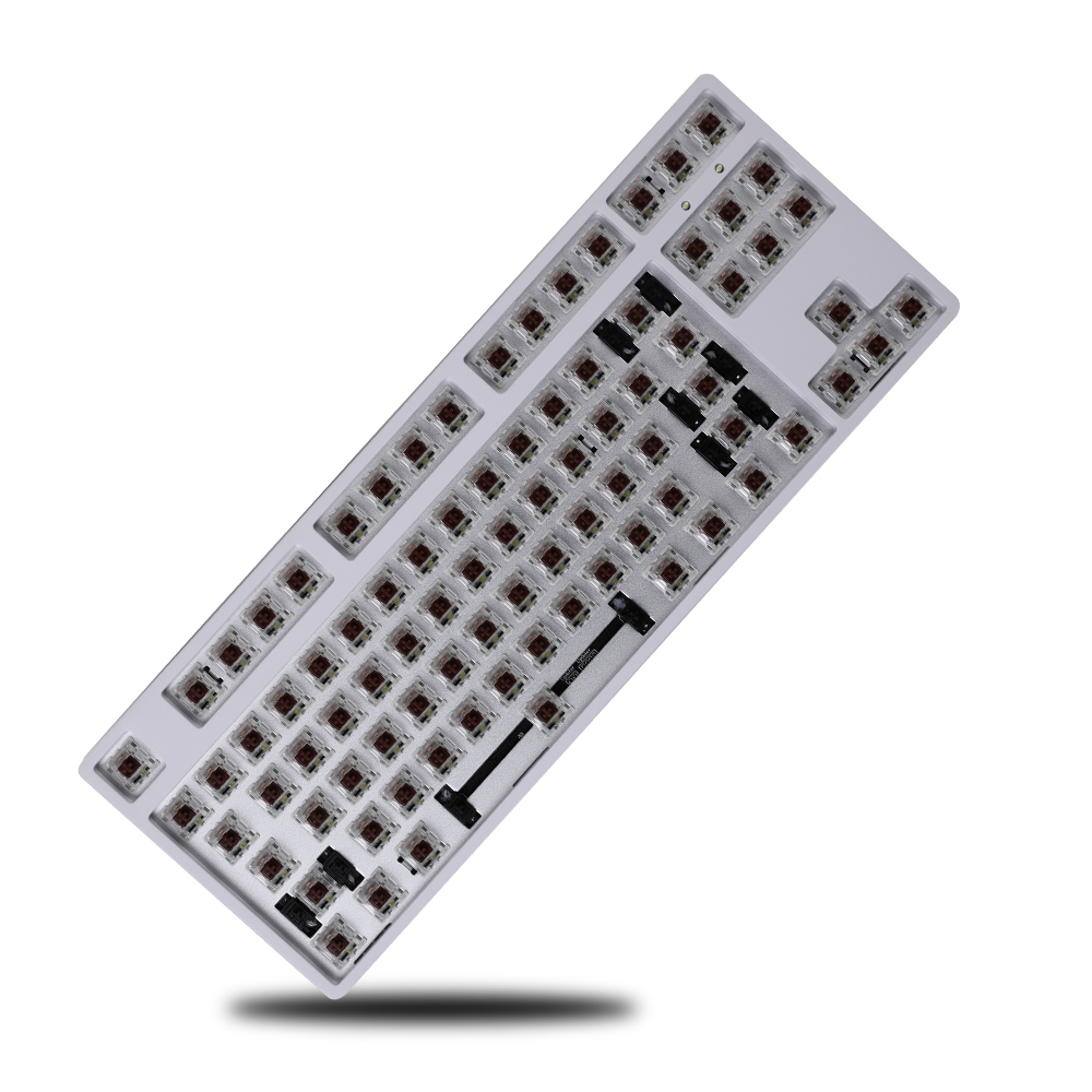 몬스타 닌자87BT 화이트 블루투스 키보드 게이트론 (백축)_이미지