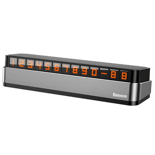 문라이트박스 주차번호판