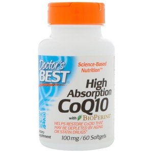 닥터스베스트 고흡수 CoQ10 바이오페린 200mg 60캡슐 (1개)_이미지