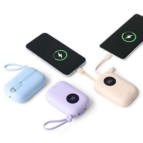 알리오코리아 2세대 포켓미니2 듀얼충전 보조배터리 10000mAh_이미지
