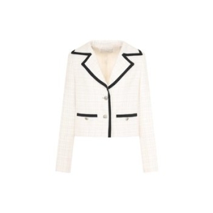 라인(LINE) N755 배색라인 트위드 자켓 NWJKPC0300