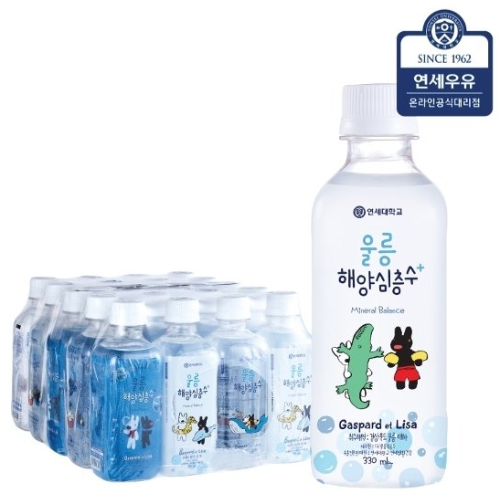 연세생활건강 울릉 해양 심층수 + 330ml (40개)