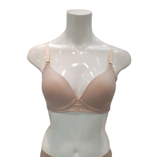 엘르이너웨어 언더웨어 EEWBR371SK25 스킨 인견 노와이어 사이드업 브라 EWBR371SK 00007 75C