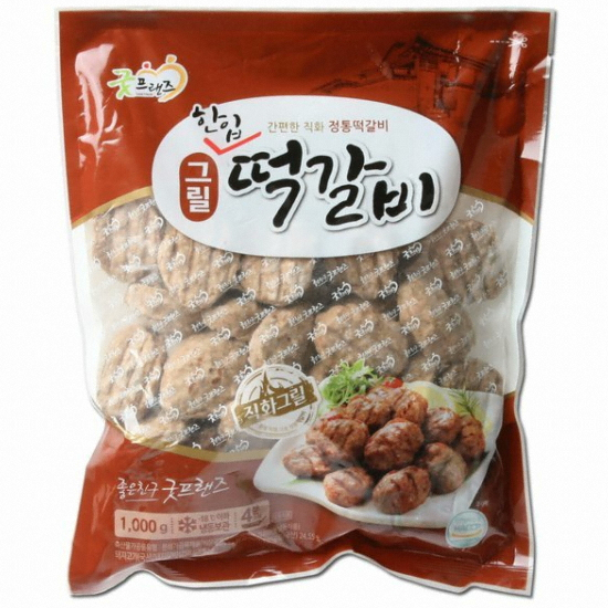 굿프랜즈 그릴 한입 떡갈비 1kg이미지입니다. 누르면 해당 게시물로 새창이동합니다.