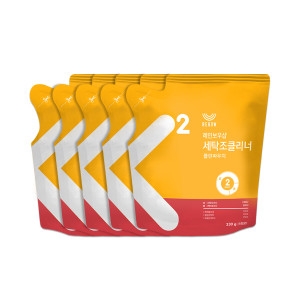 레인보우샵 세탁조클리너 클린파우치 330g 5개입_이미지