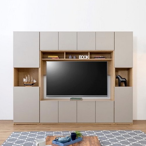 보루네오하우스  엘리브 월플렉스 거실장세트 2600