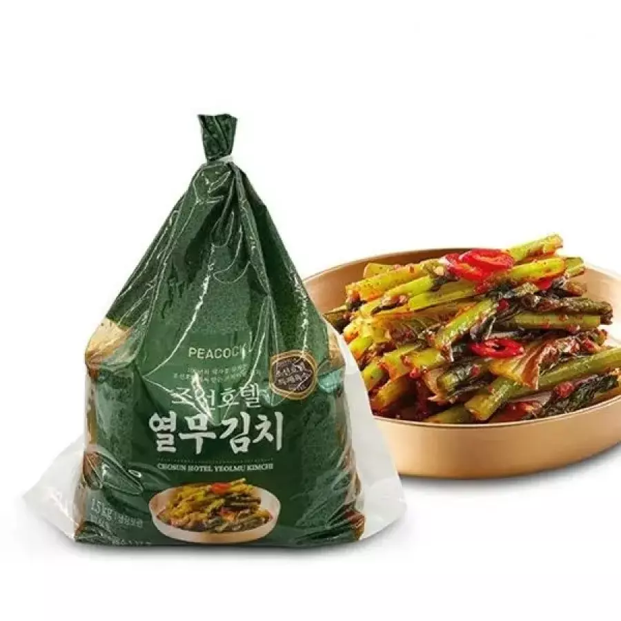 이마트 피코크 조선호텔 열무김치 1.5kg (1개)_이미지