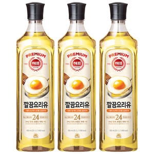 해표 깔끔요리유 900ml (3개)_이미지