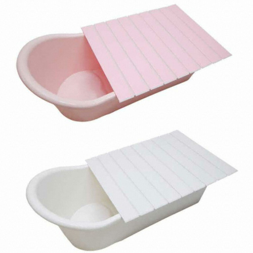 이수욕조 반신욕 이동식욕조 + 덮개 + 샤워볼 세트_이미지