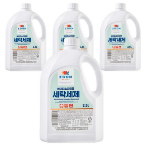 줌 베이직 베이킹소다 담은 세탁세제 2.5L