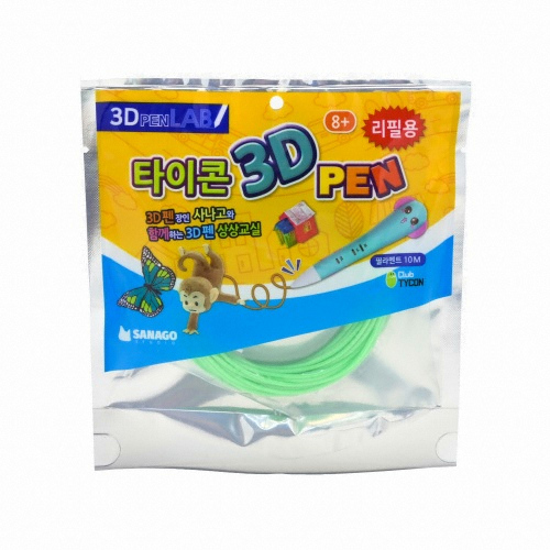 사나고 3D펜용 PCL 필라멘트 1.75mm x 10m